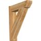 Ekena Millwork Traditional Slat Rough Sawn Outlooker, Western Red Cedar, 8"W x 30"D x 36"H OUT08X30X36TRA06RWR - alternate 1